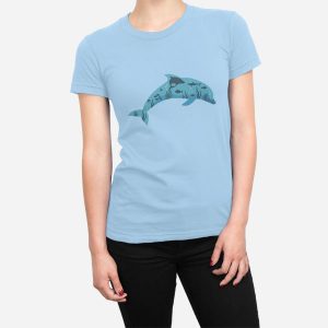 Majica Delfin v morju
