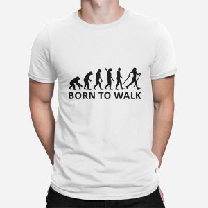 Majica Born to walk