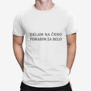 Majica Črno za belo