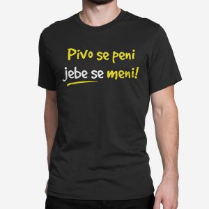 Pivo se peni jebe se meni